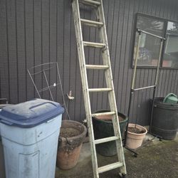 Used Aluminum Extension Ladder / Strong, Priced to Sell