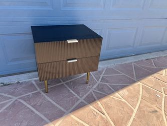 Modern Night Stand Black