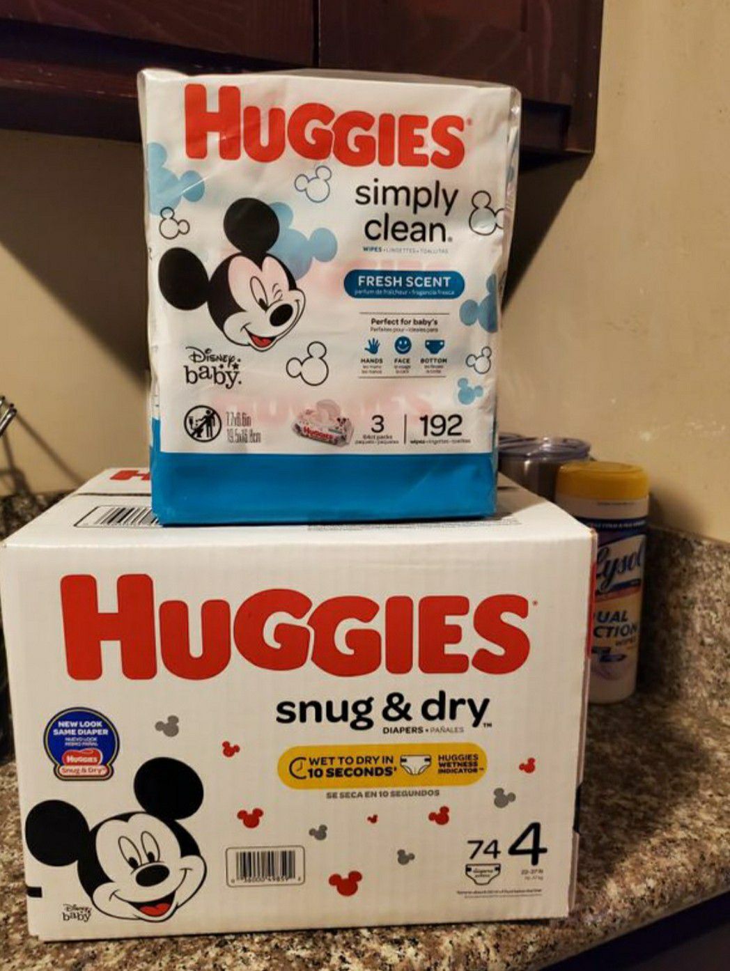 Huggies Snug And Dry Bundle Size 4