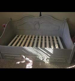 Three beds and one vanity (no stool )