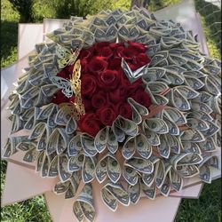 Money Bouquet For Valentines Day ❤️
