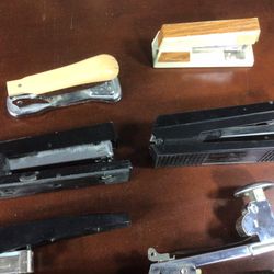 6 Various Working Staplers