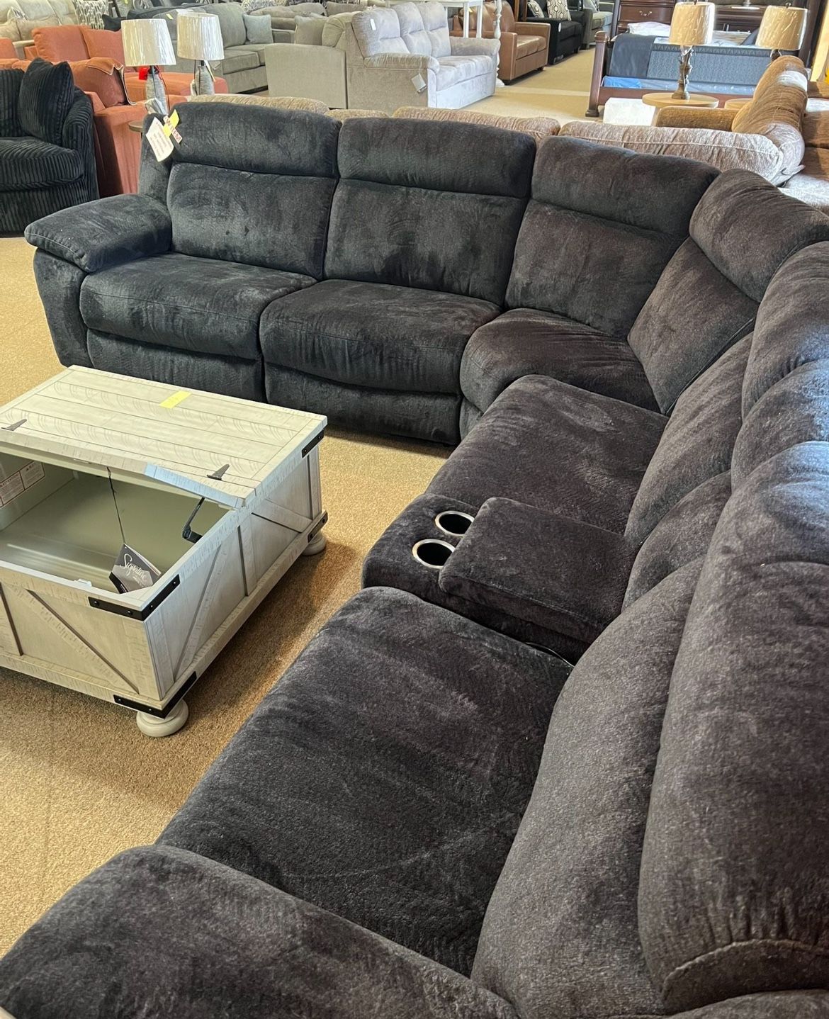 Reclining Power Electric Sectional!
