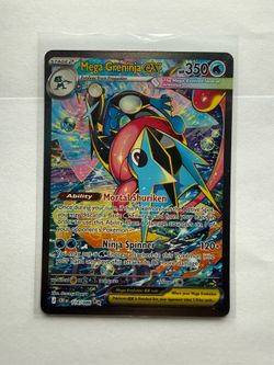 Mega Greninja ex 116/086 Me04: Chaos Rising Holo