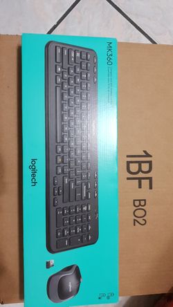 Mk360 wireless keyboard and mouse