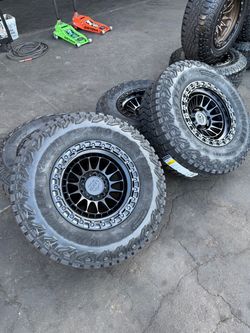 4 rines nuevos LOCK 6x139,7 con llantas nuevas LT 285/70/R17 para TOYOTA TACOMA CHEVI SILVERADO GMC