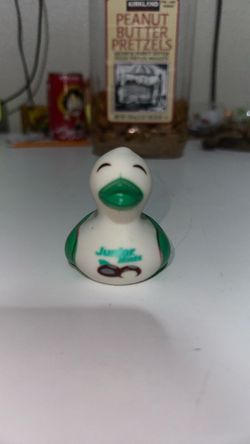 Junior, mint rubber duck