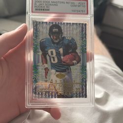 R. Jay Soward 2000 Edge Masters Retail Rookie Psa 10