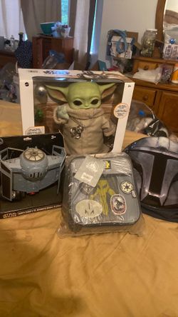 Star Wars Mandalorian grogu tie fighter