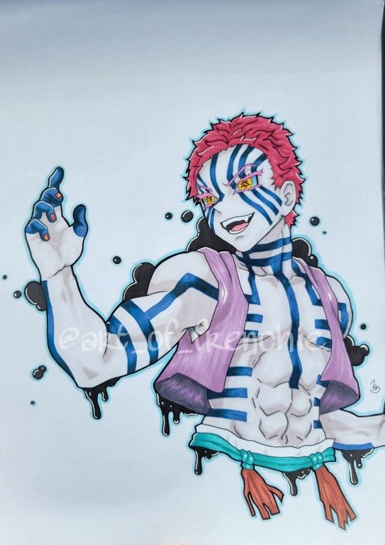 Demon Slayer (Anime, Prismacolor, Copic)