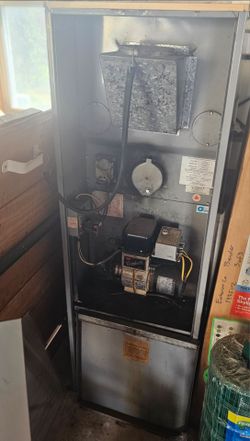 BECKETT HOT AIR OIL FURNACE NUO84AF ***TESTED***