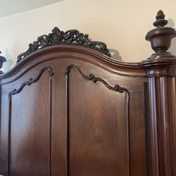 Antique Victorian California King Bed