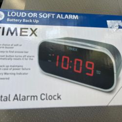 NEW TIMEX ALARM CLOCK
