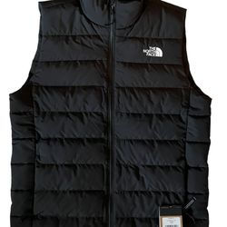 Large North Face Men’s Aconcagua 3 Vest- Black, New W Tags