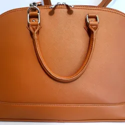 New JM New York Lg Tote Shoulder Travel Bag Purse Tan Career Casual Business