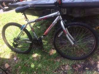 Mountain bike with gears