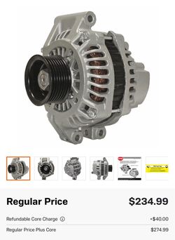 Duralast Remanufactured Alternator
