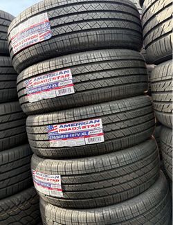 📲✅235/60:18 vendo set de llantas nuevas América