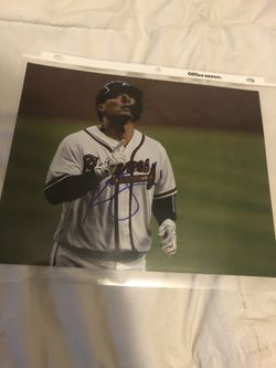 Kurt Suzuki autographed photo