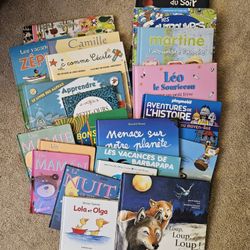 Kids french books