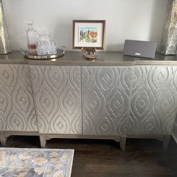 Gorgeous Silver Server Sideboard