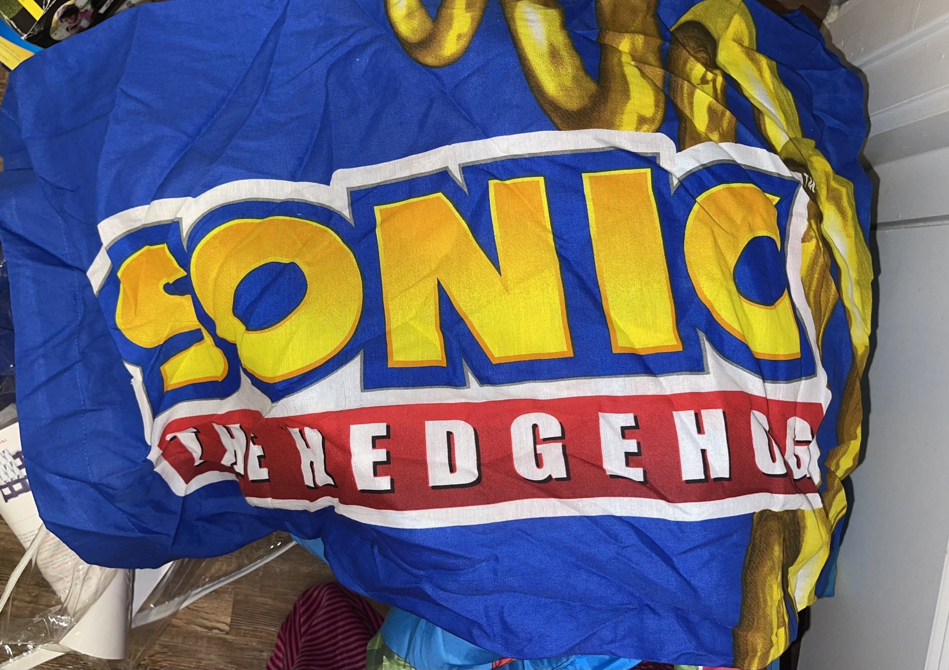 Twin Sonic The Hedgehog comforter Set