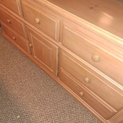 Wood Dresser 