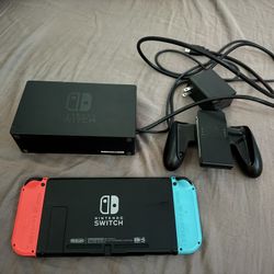 Nintendo Switch Joycon Red And Blue Version 2