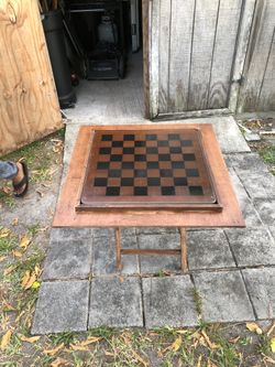 Custom checker board