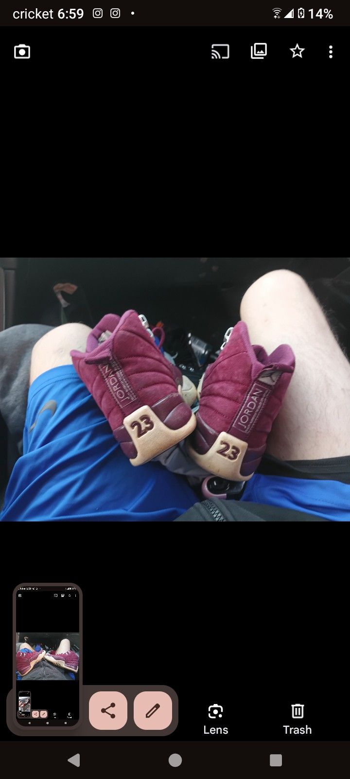 Woman's Jordans Size 7