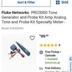 Fluke Networks Pro 3000 Meter