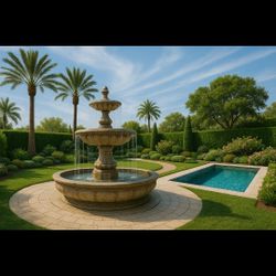 Simply Beautiful Water Fountain As In The Pic