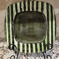 Hand painted Italian plate