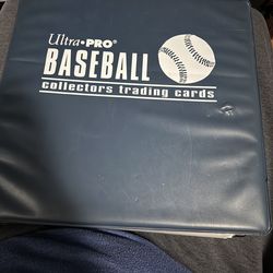 Binder of Basebal cards