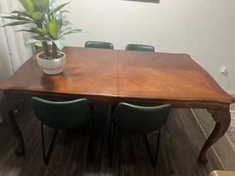 Wood table