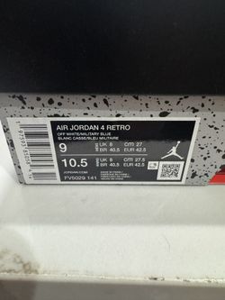 Jordan Retro 4 Military Blue