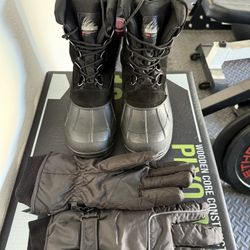 Intasca 3M Insulate Snow Boots and Gloves