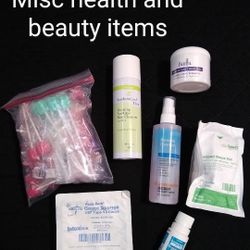 Misc health and beauty items