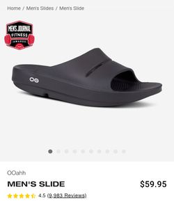 Oofos Men's Slides