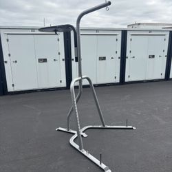 PUNCHING BAG STAND FOR SPEED BAG AND HEAVY BAG