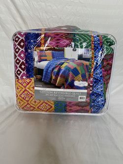 Misha Reversible 3 Piece Quilt Set