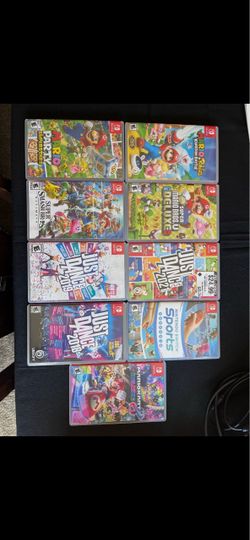 Nintendo Switch Games Bundle – 9 Titles