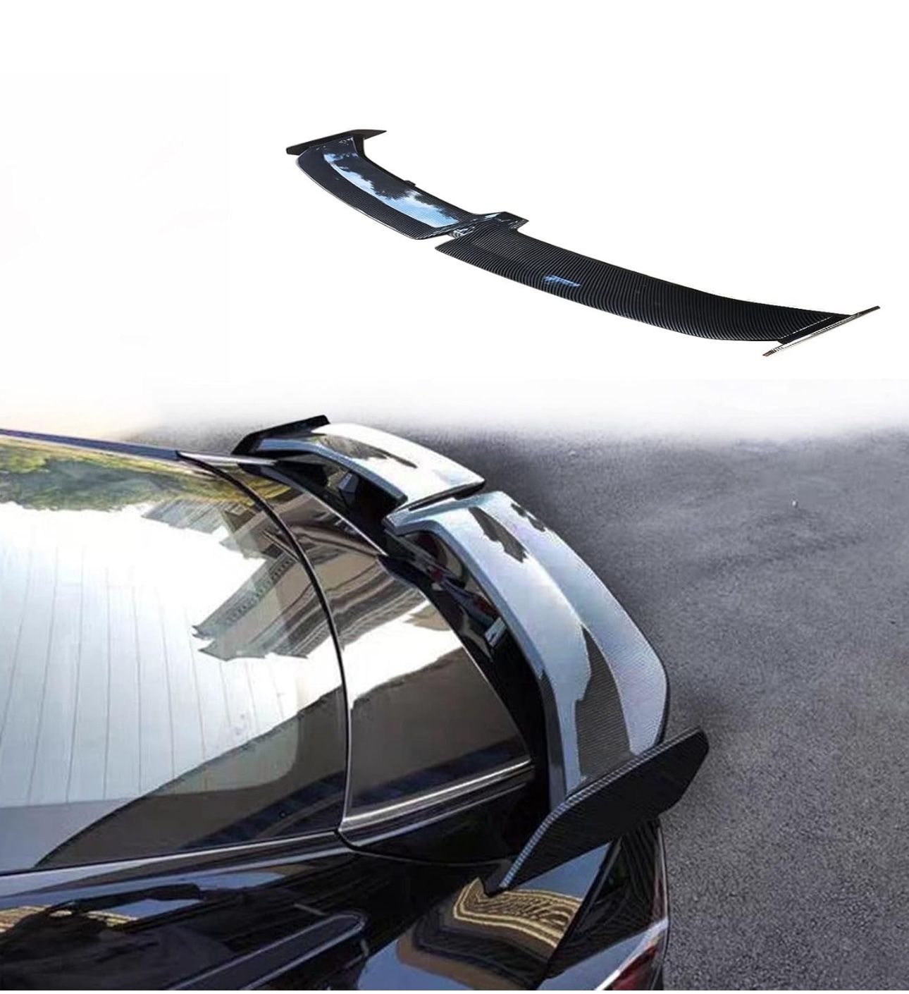 Car Rear Trunk Spoilers Wing ABS for BMW Z3 Coupe 2.8i 1, Performance Rear Trunk Wing Racing Spoiler Rear Roof Boot Lip Tail Wing Body Styling