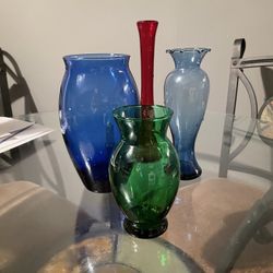 Colored vases for $15