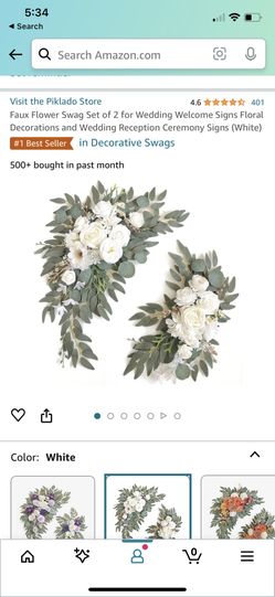 Wedding Arch Florals