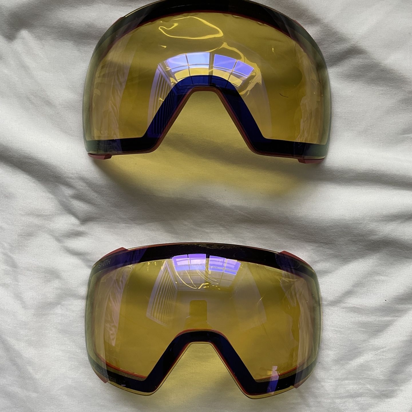 Smith I/O MAG Replacement Lens - Chromapop Storm Yellow Flash for