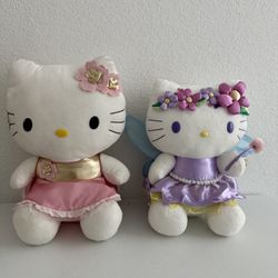 2 Hello Kitty Plush