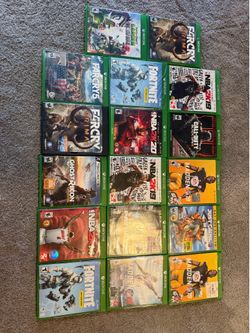 Xbox One Game Lot – 15+ Games (COD, Far Cry, Madden, 2K, etc) *PRICE NEGIOTABLE*