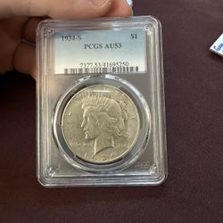 1934-S Peace Dollar