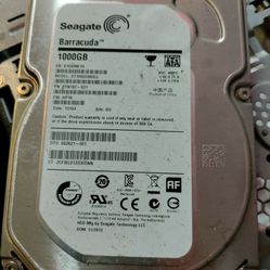 1000GB Seagate Barracuda Hard drive